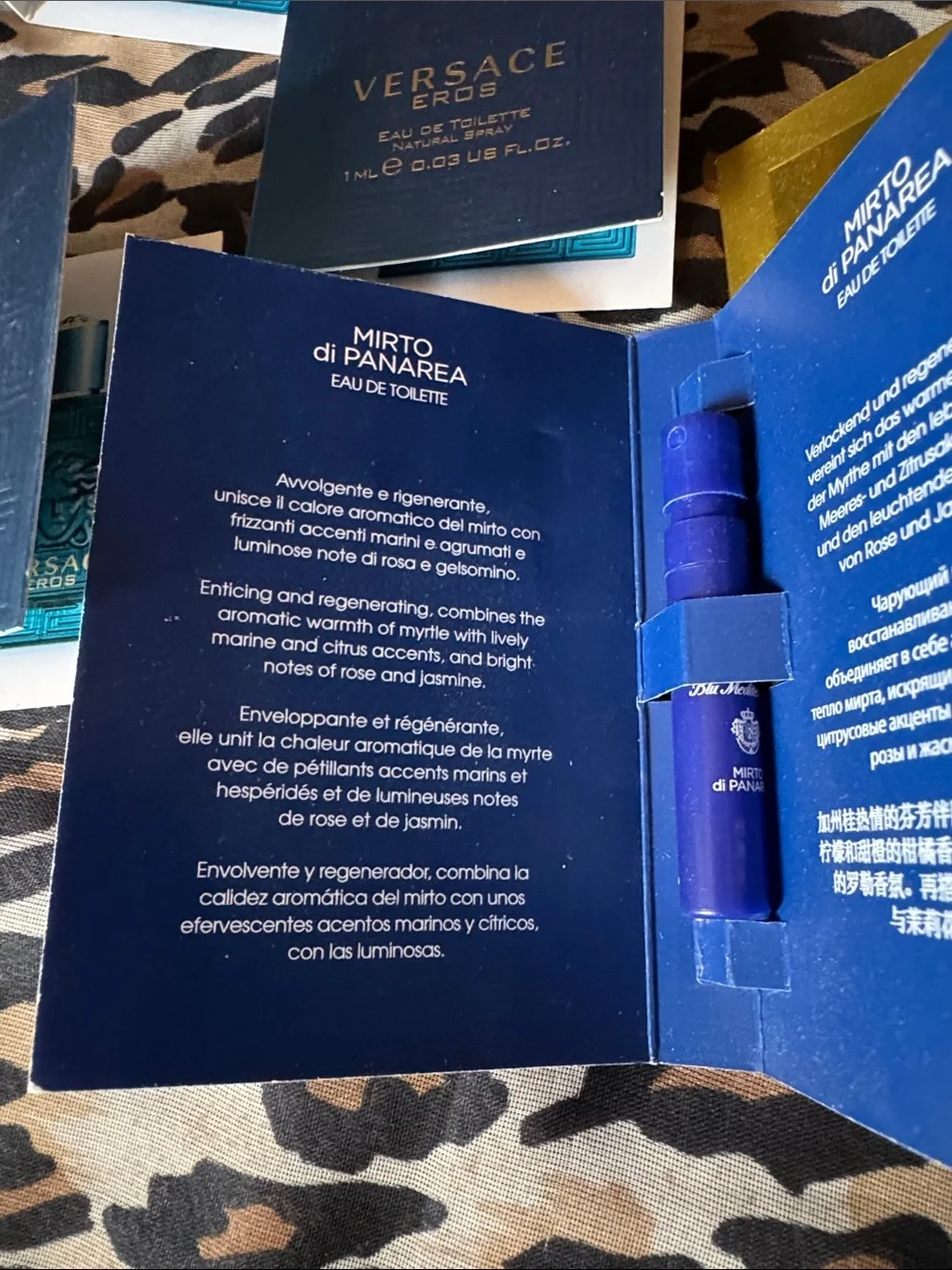 Versace Eros & Paco Rabanne 1 Million Samples